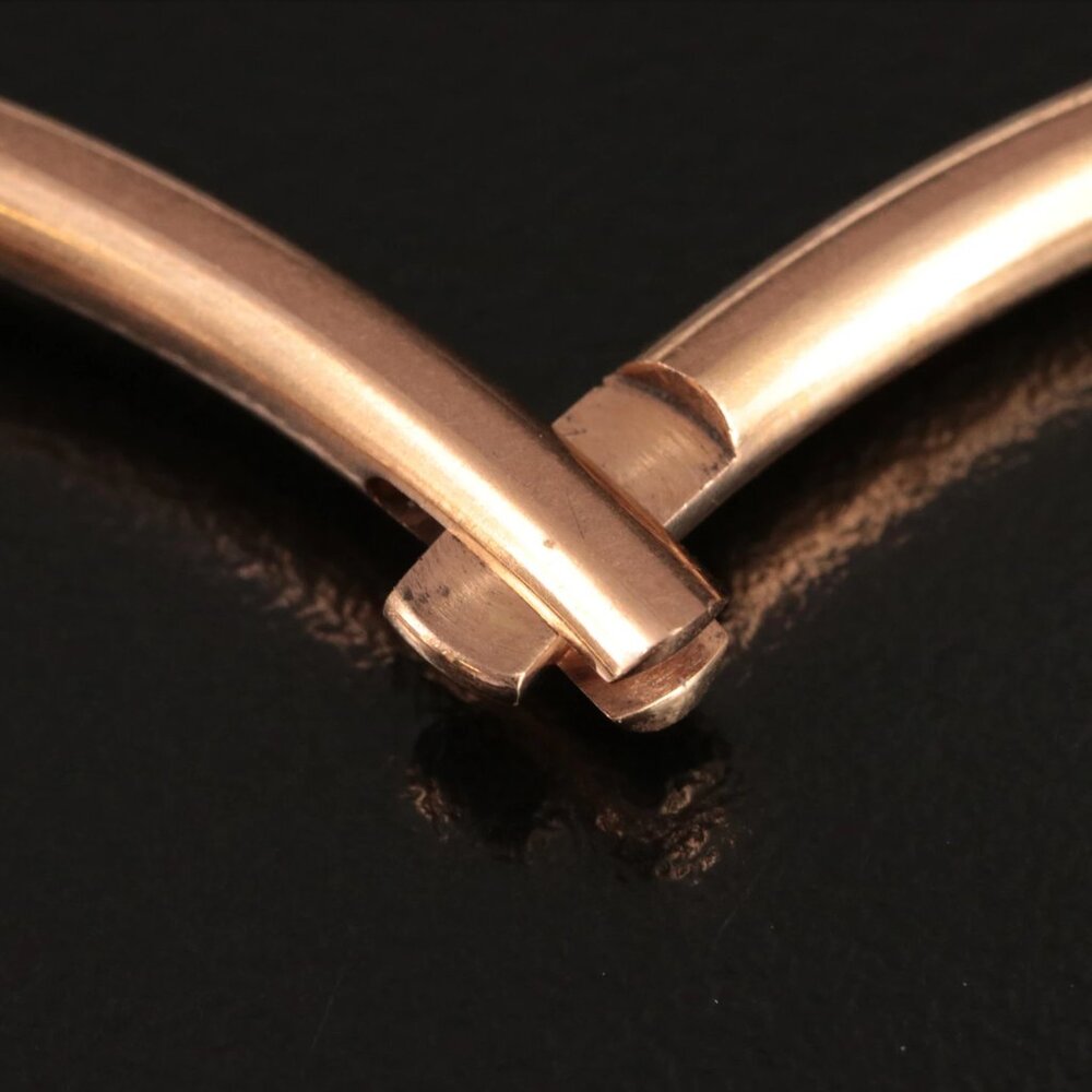 SOLD - Cartier 18K Rose Gold Juste un Clou Bracelet - Picture 8 of 12